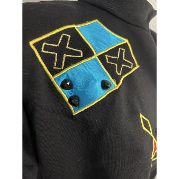 NWT Vintage Eminent Embellished Game Night Party Bunco Bridge Sweater Sz Large - Picture 4 of 9